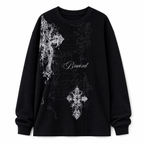 Women's Graphic Print Crew-Neck Top