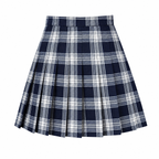 Women's Plaid Pleated Mini Skirt