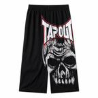 Grunge Graphic Wide-Leg Pants