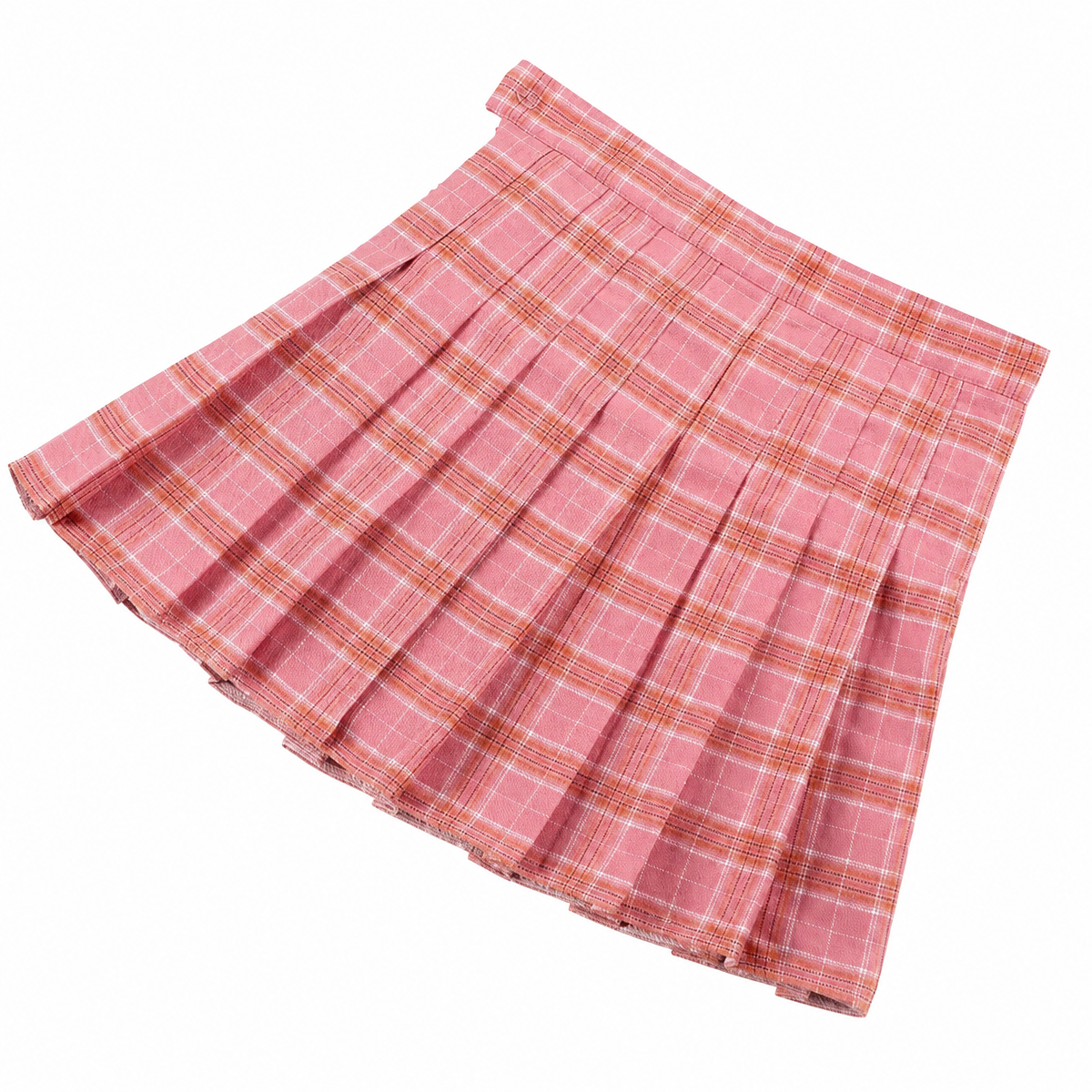 Women's Plaid Pleated Mini Skirt