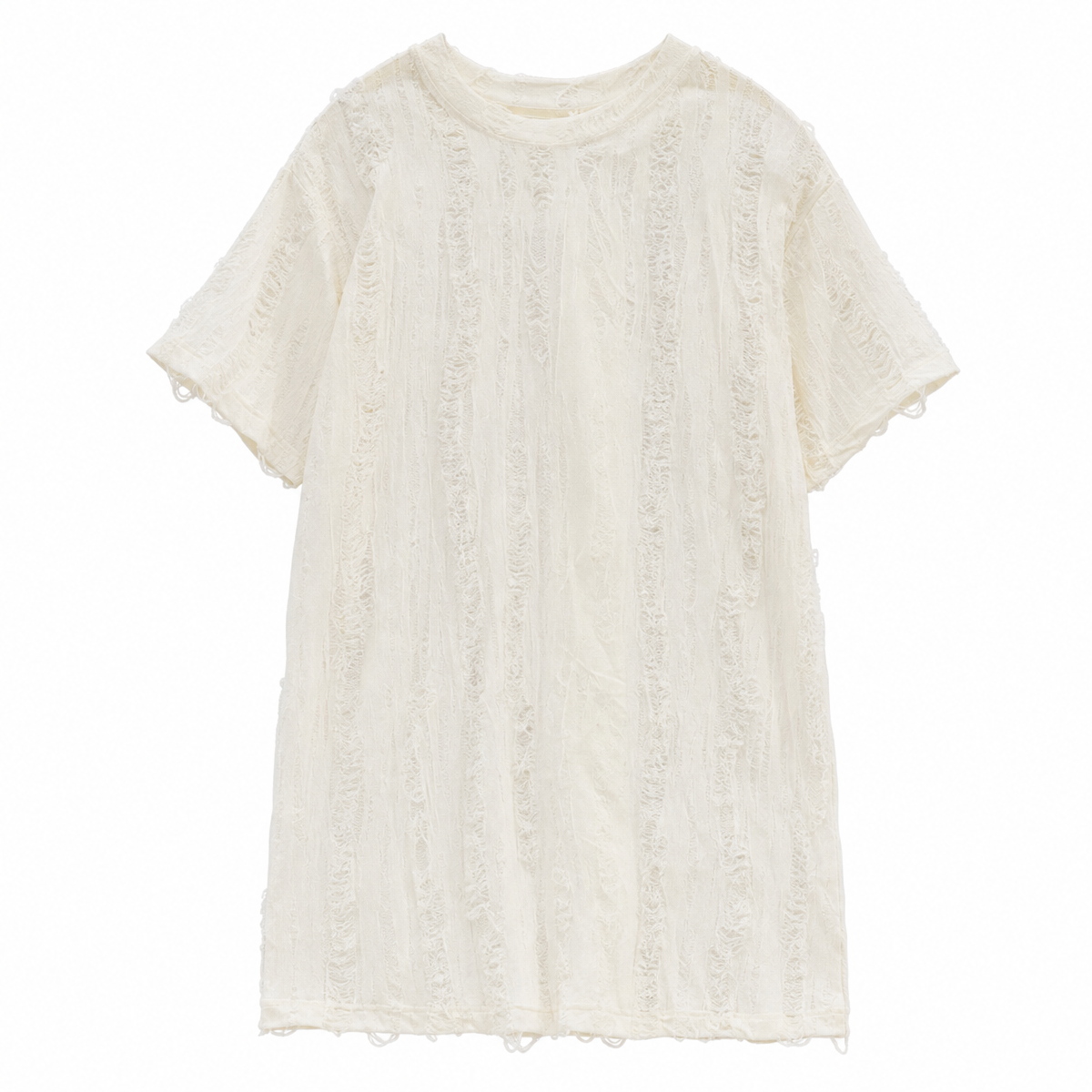 Distressed Short-Sleeve T-Shirt