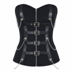 Black Gothic Corset Top