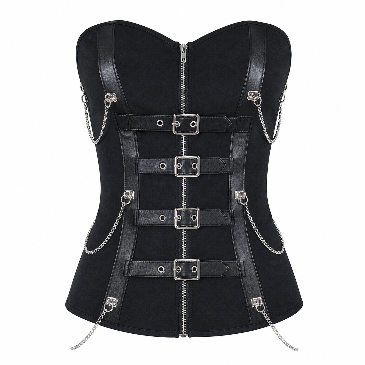 Black Gothic Corset Top