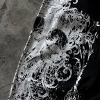 Skull Graphic Drawstring Pants