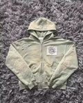 Women's Oversized Tribal-Print Zip Hoodie
