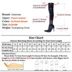 Grunge Black Patent Over-the-Knee Stiletto Boots