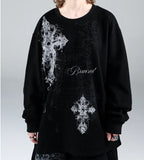 Women's Graphic Print Crew-Neck Top
