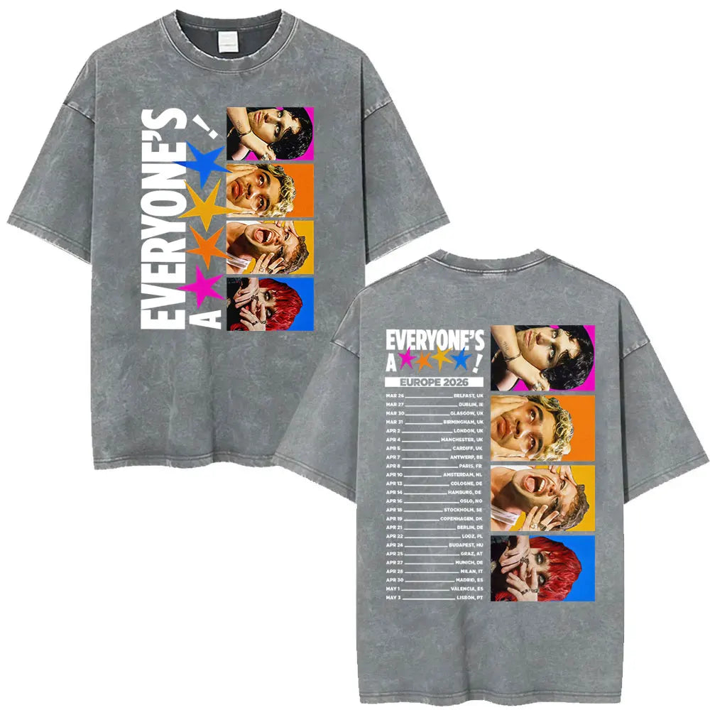5 Seconds of Summer Everyone's a Star Graphic Vintage-Wash T-Shirt