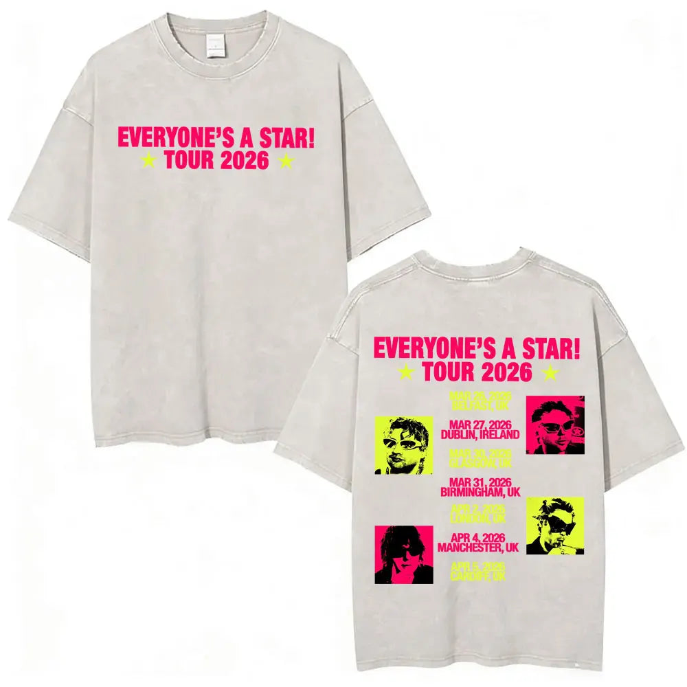 5 Seconds of Summer Everyone's a Star Graphic Vintage-Wash T-Shirt