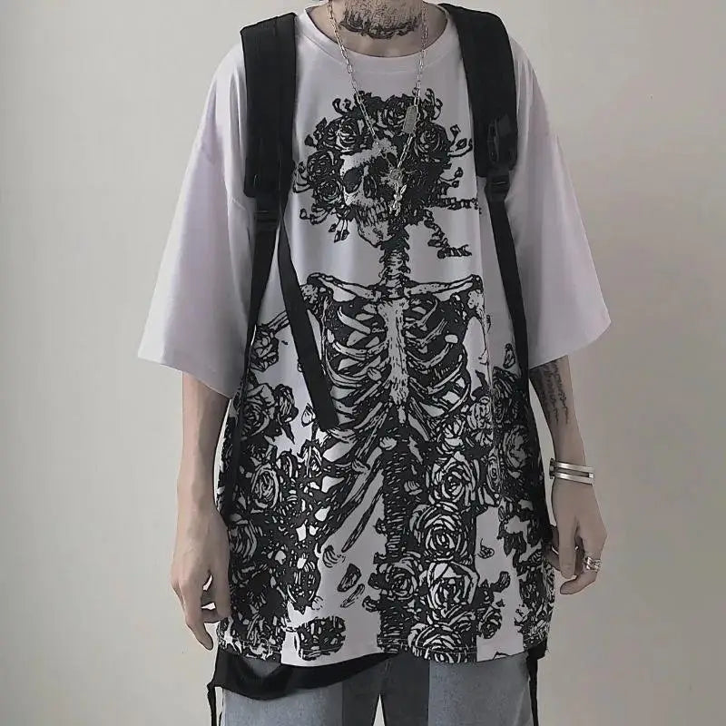 Graphic Oversized Short-Sleeve T-Shirt