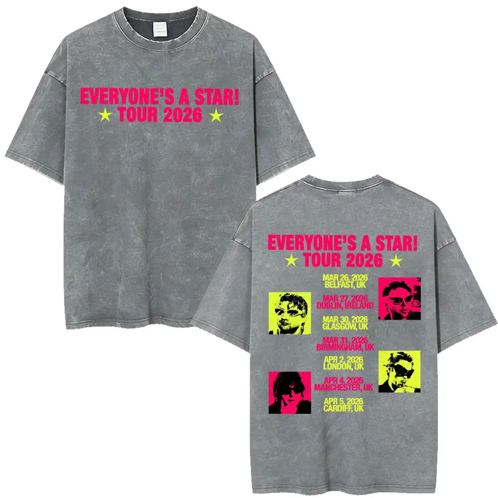 5 Seconds of Summer Everyone's a Star Graphic Vintage-Wash T-Shirt