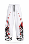 Equinox Flower Graphic Wide-Leg Pants