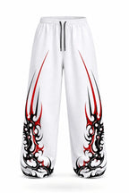 Equinox Flower Graphic Wide-Leg Pants