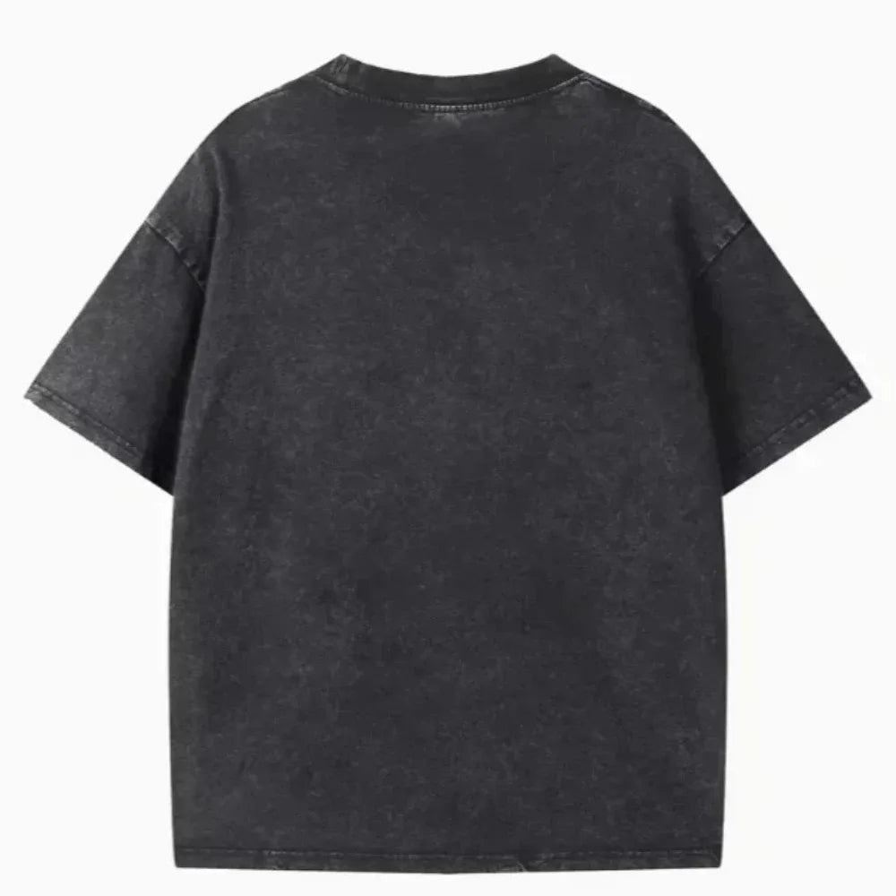 Vintage Washed Sun Moon Star Graphic T-Shirt