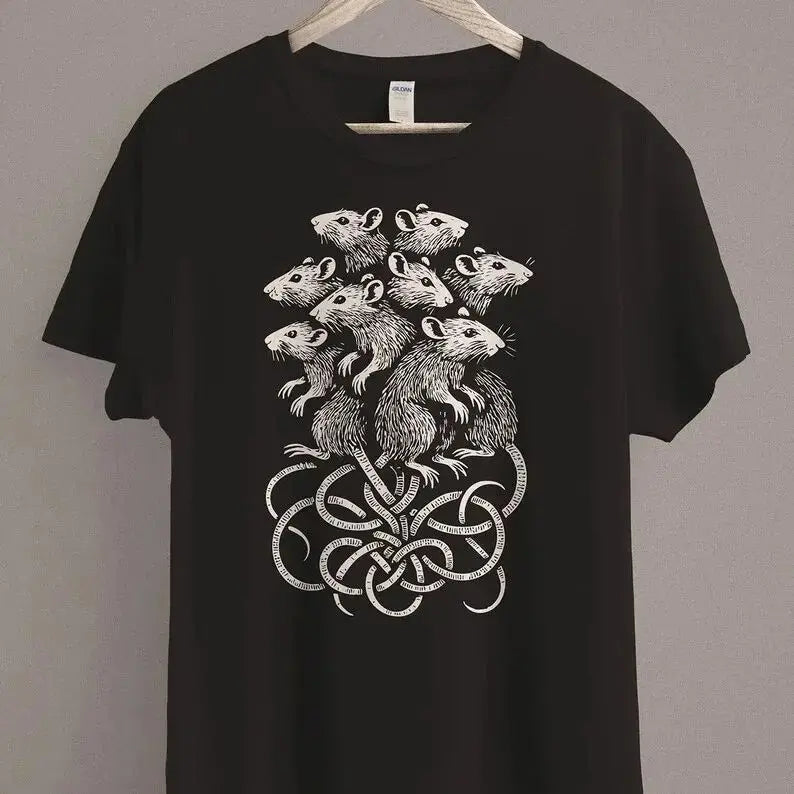 Black Rat Graphic T-Shirt