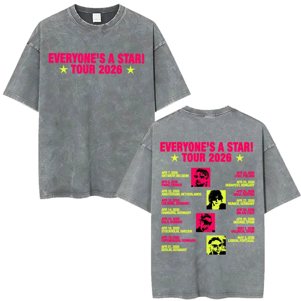 5 Seconds of Summer Everyone's a Star Graphic Vintage-Wash T-Shirt