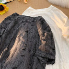 Distressed Short-Sleeve T-Shirt