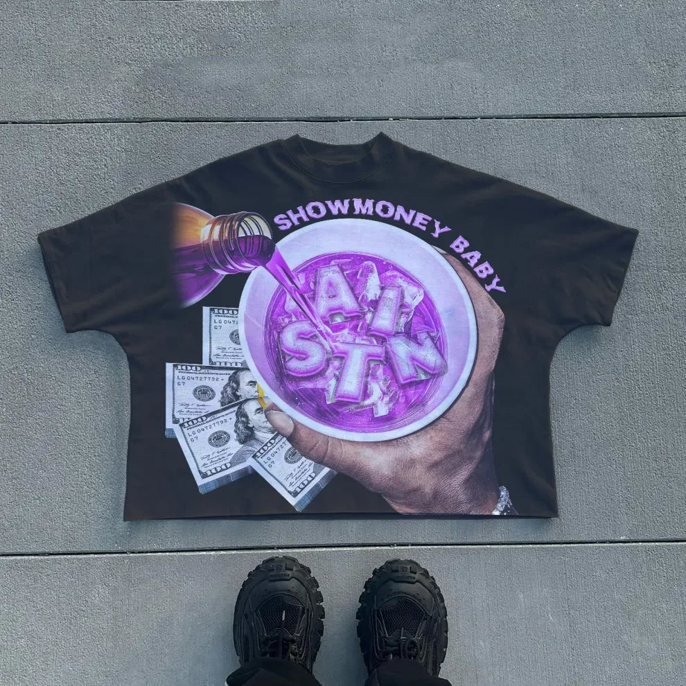 Graphic Cotton T-Shirt