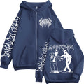 Ghostemane Graphic Zip-Up Hoodie