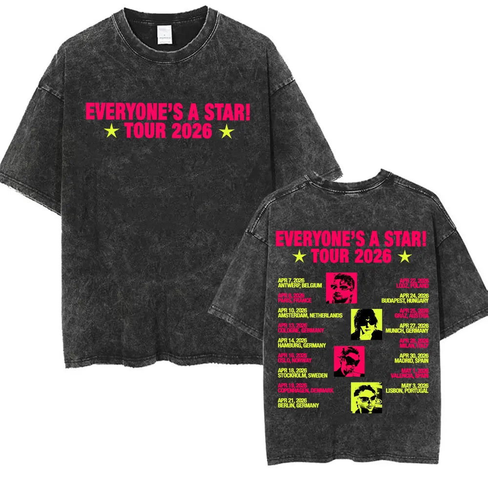 5 Seconds of Summer Everyone's a Star Graphic Vintage-Wash T-Shirt