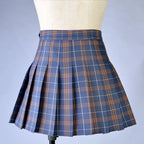 Women's Plaid Pleated Mini Skirt