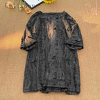 Distressed Short-Sleeve T-Shirt