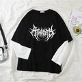 Atrocity Graphic Layered-Look T-Shirt