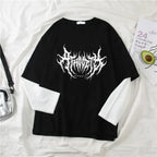 Atrocity Graphic Layered-Look T-Shirt