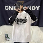 Atrocity Graphic Layered-Look T-Shirt