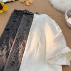 Distressed Short-Sleeve T-Shirt