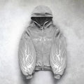 Women's Graphic Zip-Up Hoodie