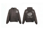 Men's Black Graphic Zip Hoodie