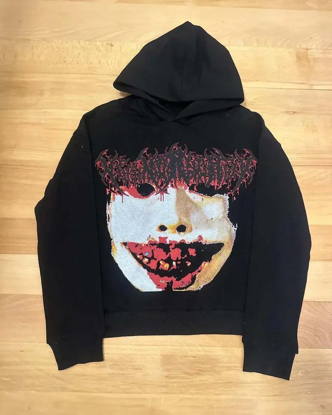 Women's Graphic Pullover Hoodie | Loose-Fit Long Sleeve