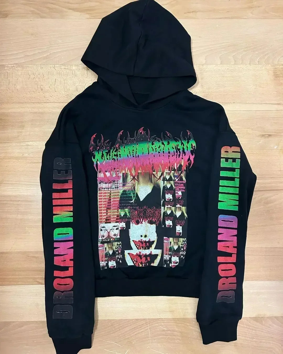 Women's Graphic Pullover Hoodie | Loose-Fit Long Sleeve