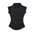 Women's Sleeveless Turtleneck Top - Slim Fit