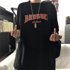 Graphic Oversized Short-Sleeve T-Shirt