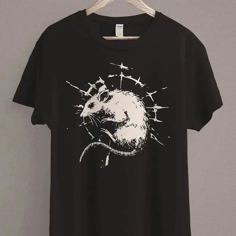 Black Rat Graphic T-Shirt