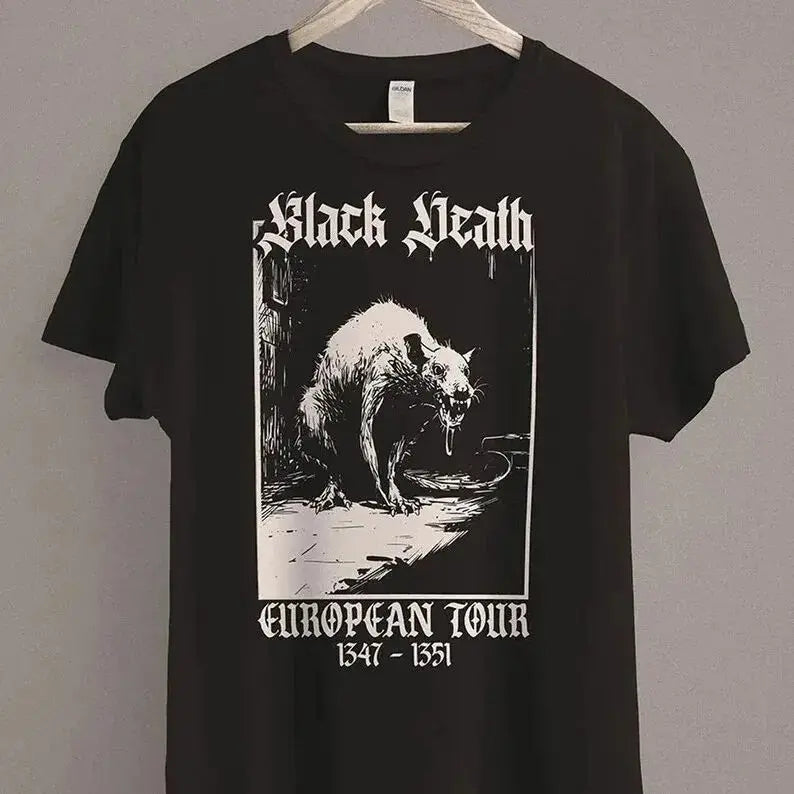 Black Rat Graphic T-Shirt