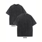 Black Rose Graphic Washed T-Shirt