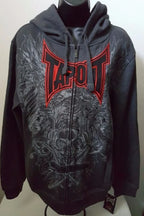 Women's Skull Graphic Zip-Up Hoodie