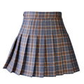 Women's Plaid Pleated Mini Skirt