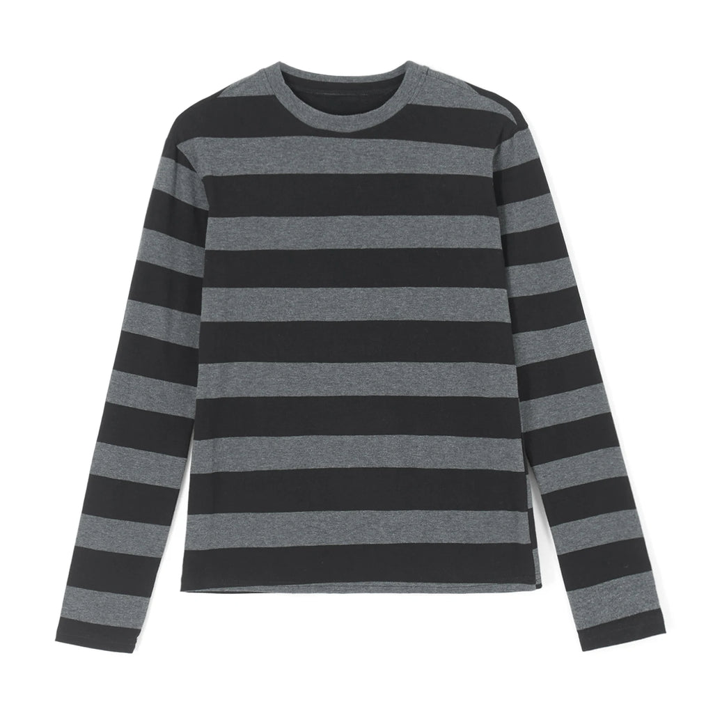 Women's Striped Long-Sleeve T-Shirt