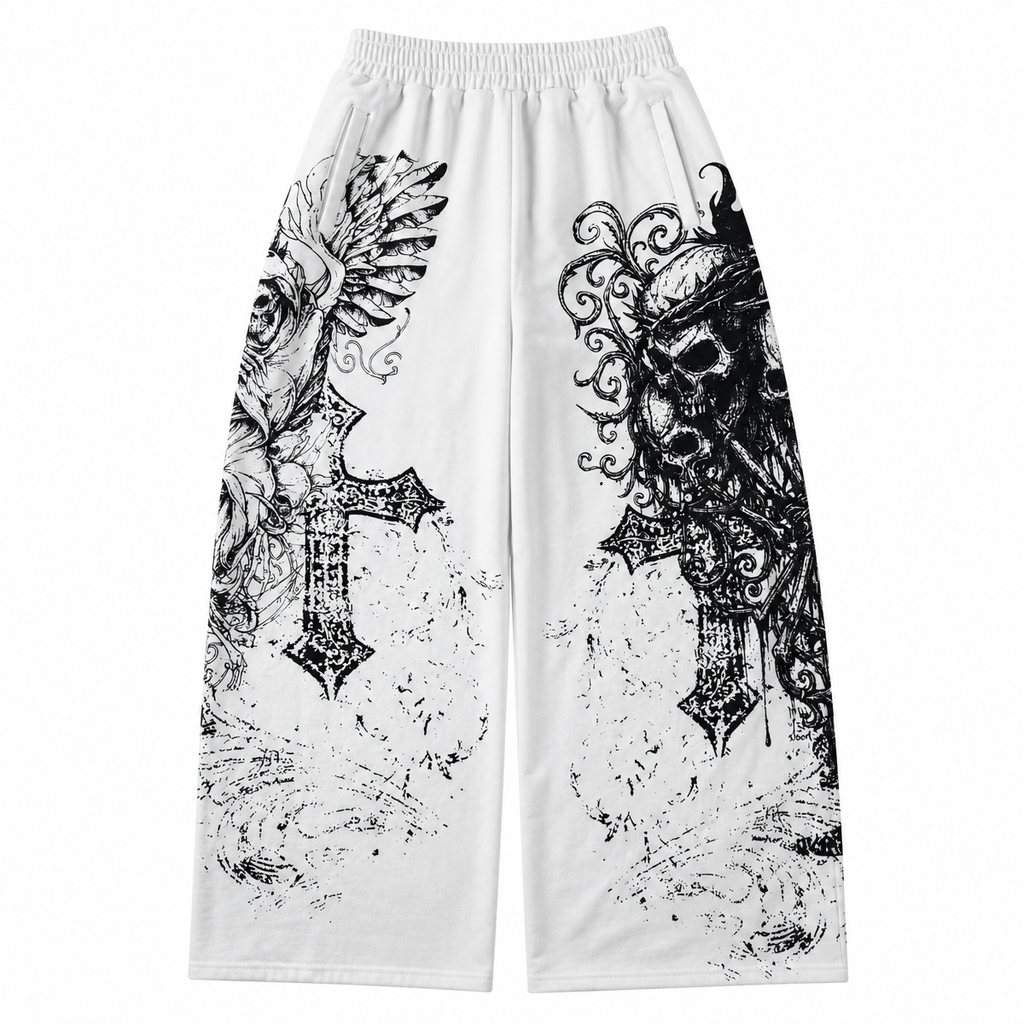 Equinox Flower Printed Wide-Leg Pants