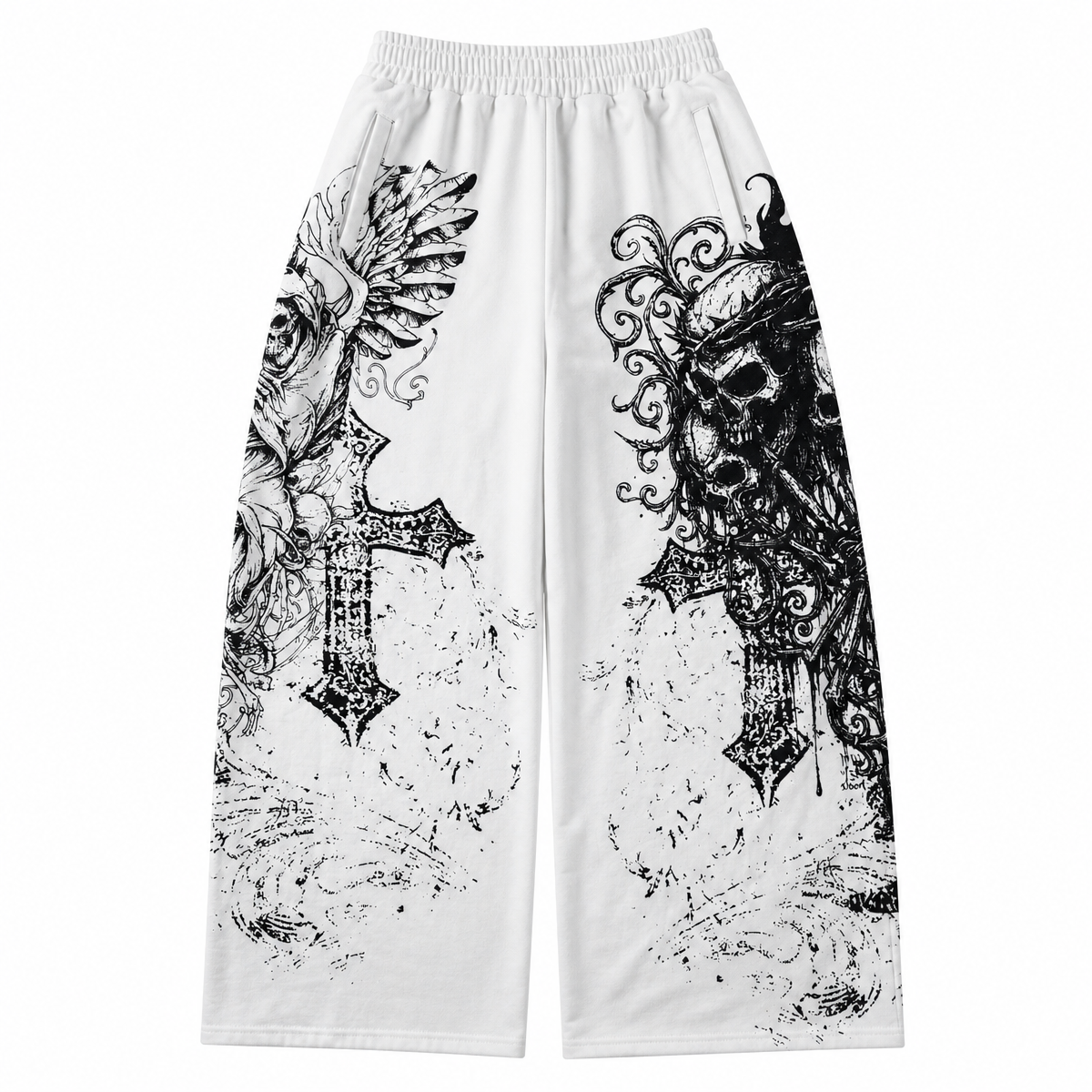 Equinox Flower Printed Wide-Leg Pants