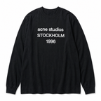 Women's Black Graphic Long-Sleeve T-Shirt