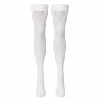 Grunge Suspender Thigh-High Stockings - One Size